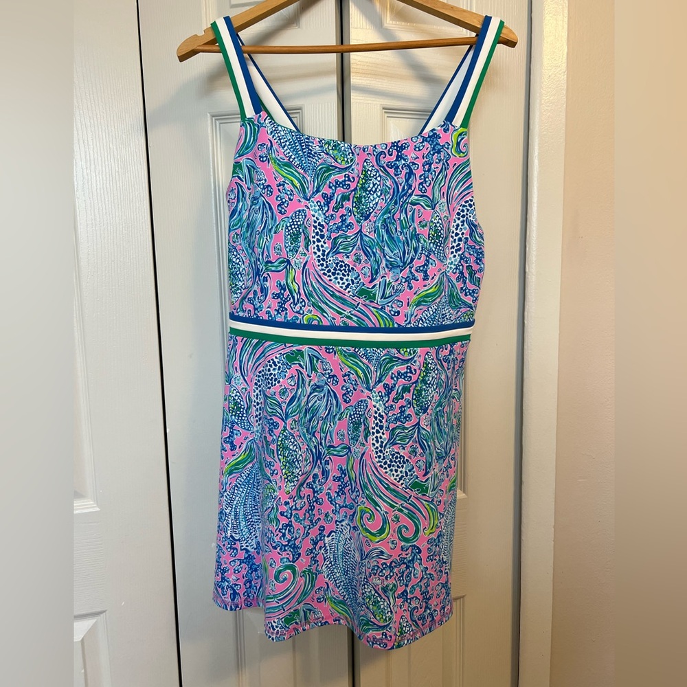 Lilly Pulitzer Deidra We Mermaid It Luxletic Dress